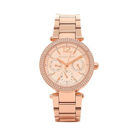 michael kors 01102800|Amazon.com: Michael Kors Women's Two Tone Parker Watch .